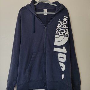 The North Face Zipper Hoodie. Size XL.